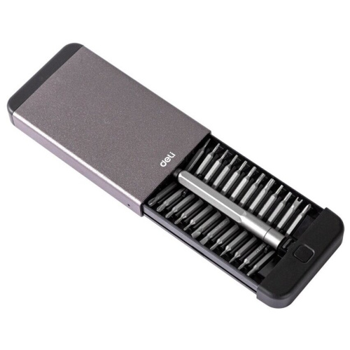 Набор прецизионных отверток Deli DL3525 (98387) 25 предметов