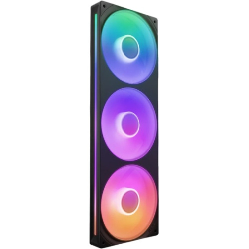 Кулер NZXT F360 RGB Core (RF-U36HF-B1) (120x120x25mm, 4-pin PWM, 75.12CFM, 30dBA, 2400RPM, Black, Single-Frame Fan Unit)