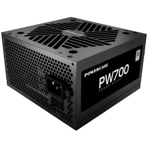 Блок питания Powercase PW700 (PS-700W-DC) (80 Plus, ATX 2.31, 700W, APFC, DC-DC, 120mm Fan)