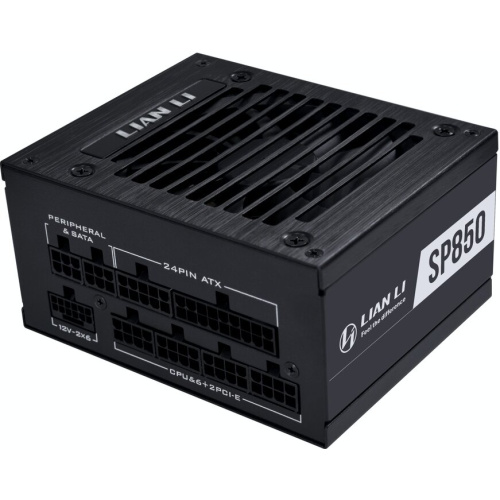 Блок питания Lian Li SP850 V2 (G9P.SP0850G.B000.RU) / Black / ATX 3.1, 850W, 80 Plus Gold, APFC, 92mm Fan, SFX, Fully Modular