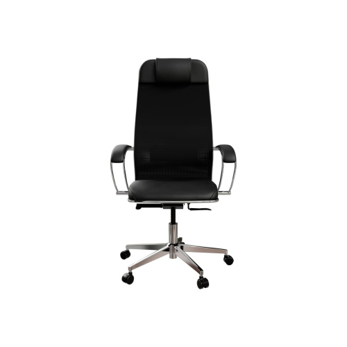 Кресло МЕТТА ErgoLife Comfort (Z1F6.16.1.543) сетка, черный/черный