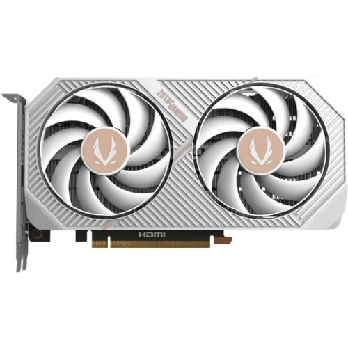 Видеокарта Zotac RTX5050 Twin Edge OC White ED 8GB (ZT-B50500Q-10M) GDDR6 128bit 3xDP HDMI 2Fan Medium Pack
