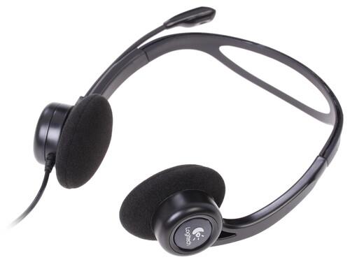 Проводные наушники Logitech PC 960 черный