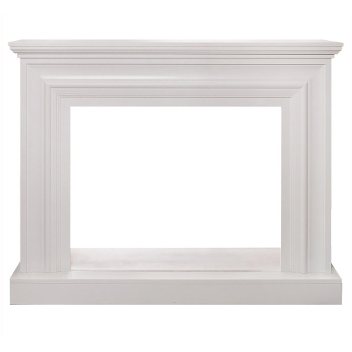 Портал каминный из МДФ RealFlame Weston 33 WT белый, для очагов Firespace 33 и 3D Firestar 33, Epsilon 33