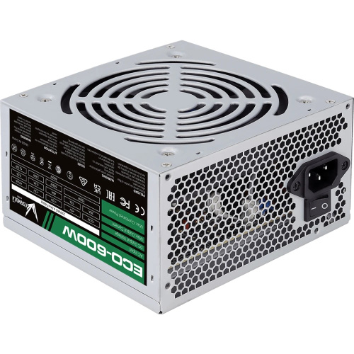 Блок питания Formula Eco-600W (ATX v2.3, 20+4P, 4P, 1xPCIe 6P, 2xSATA, 2xPATA, 1xFDD, 12cm fan)