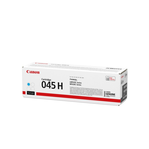 Картридж лазерный Canon 045 H C 1245C002 голубой (2200стр.) для Canon i-SENSYS MF630