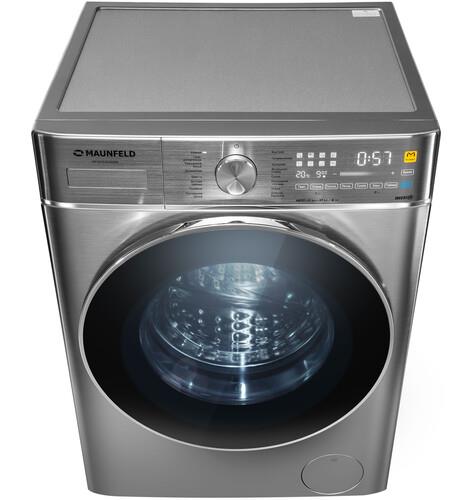 Стирально-сушильная машина MAUNFELD MFWD14106S04 серебристый