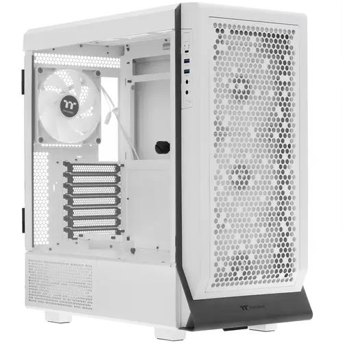 Корпус Thermaltake Ceres 500 TG ARGB белый (CA-1X5-00M6WN-00) без БП ATX 4x140mm 2xUSB3.0 1xUSB3.1 audio bott PSU