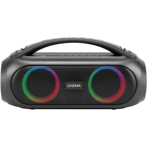 Колонка портативная Digma D-PS1530 черный/черный