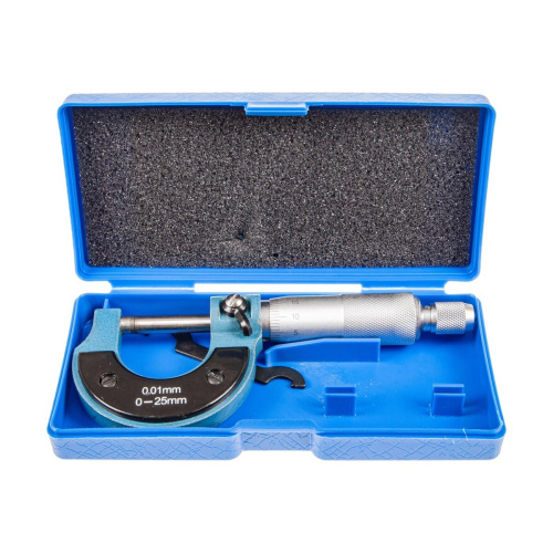 Микрометр Эврика ER-00025 (0-25мм, 0.01мм)