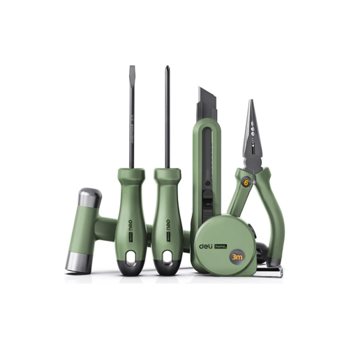 Набор инструментов Deli Home Series Green HT0006L 6 предметов