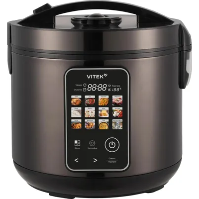 Мультиварка Vitek VT-MC0501 черный/черный