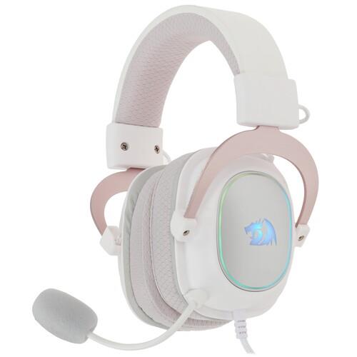 Проводные наушники Redragon Zeus X RGB белый