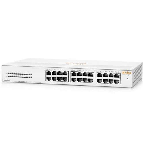 Коммутатор HPE Aruba Instant on 1430 (R8R49A) 24G unmanaged fanless Switch