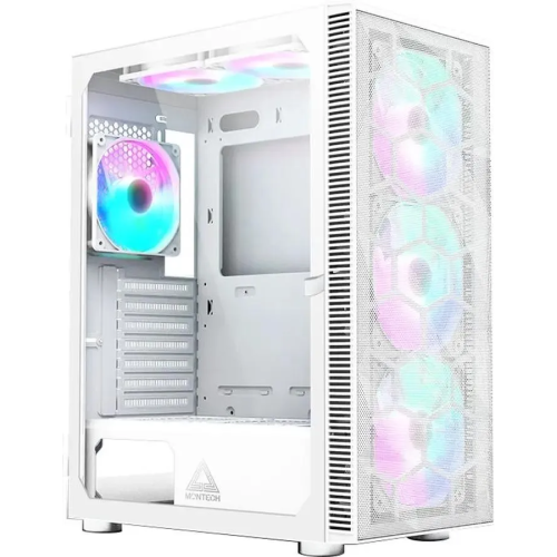 Корпус Montech X3 Mesh White (X3MW) / ATX / 3x140mm 3x120mm FRGB fans