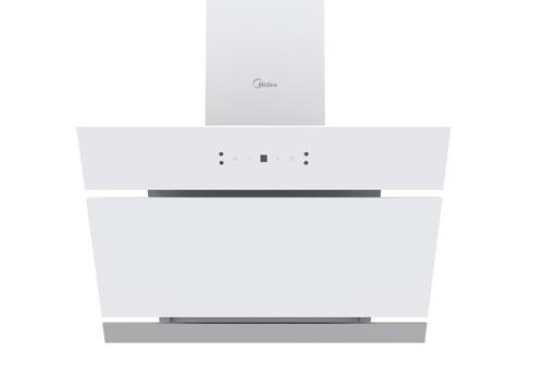 Вытяжка наклонная Midea MH60AN668GW белый/серебристый