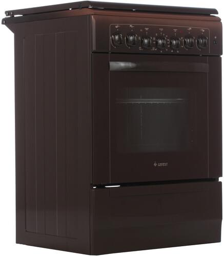 Комбинированная плита Gefest 6102-02 0001 коричневый