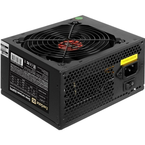 Блок питания ExeGate 850PPE EX292162RUS-PC 850W (ATX, APFC, PC, КПД 80 (80 Plus), 12cm fan, 24pin, 2x(4+4)pin, PCIe, 6xSATA, 3xIDE, black)