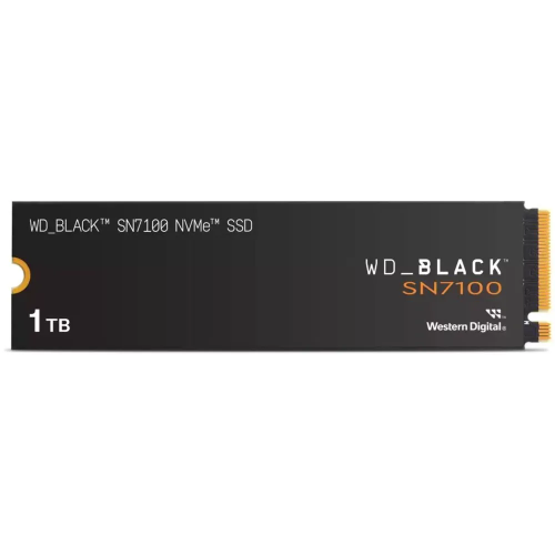 SSD WD Black SN7100 (WDS100T4X0E) 1TB , M.2 2280, PCI-E 3x4, R/W - 7250/6900 MB/s 3D-NAND TLC