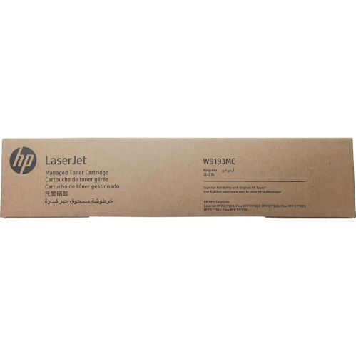 Тонер-картридж HP W9193MC Magenta Managed LaserJet Toner Cartridge 28000