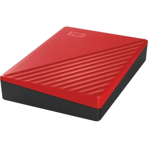 Внешний HDD Western Digital WDBPKJ0050BRD-WESN 5TB,My Passport 2.5", USB 3.2, Красный