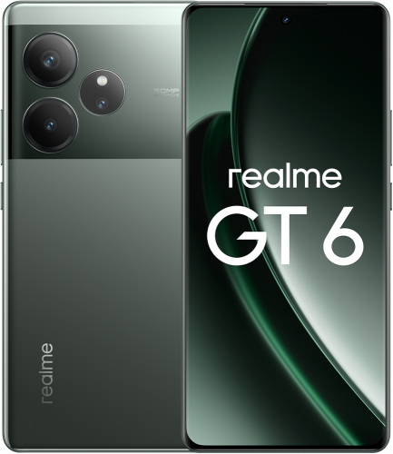 Смартфон Realme Gt 6 12/256 Гб Зеленый Туман