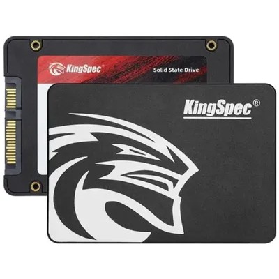 SSD KINGSPEC P4-120 120GB, 2.5" 7mm, SATA3, R/W 500/350MB/s, IOPs н.д./н.д., TBW 30