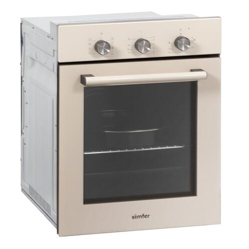 Электрический духовой шкаф Simfer B4ER19070 бежевый