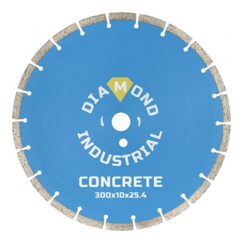 Диск алмазный сегментный по бетону Diamond Industrial DIDC300 300*25,4