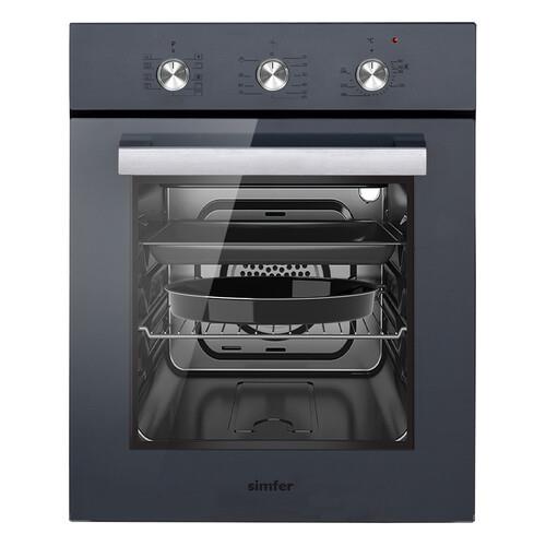 Электрический духовой шкаф Simfer B4EG19070 серый