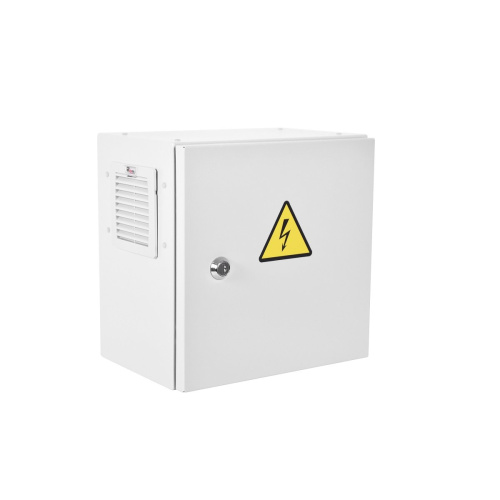 Шкаф серверный ЦМО Эконом (ШТВ-НЭ-4.4.21-3ВВА-Т1) настенный 9U 400x210мм пер.дв.стал.лист задн.дв.спл.стал.лист несъемные серый 180мм 400мм IP54