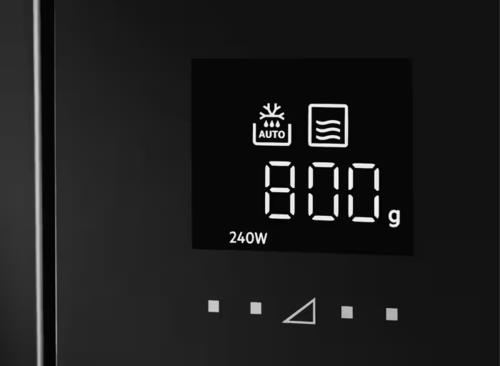 Встраиваемая микроволновая печь AEG MBE2658SEM черный