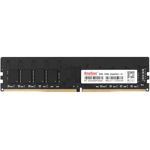 ОЗУ Kingspec KS2666D4P12008G DDR4 8Gb 2666MHz RTL LONG DIMM 288-pin 1.2В single rank