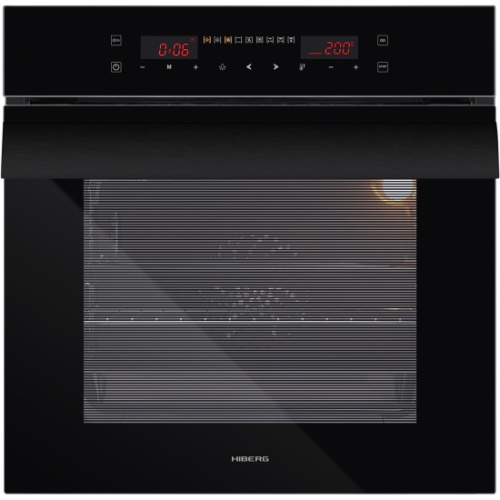 Электрический духовой шкаф HIBERG VM 6192 B черный