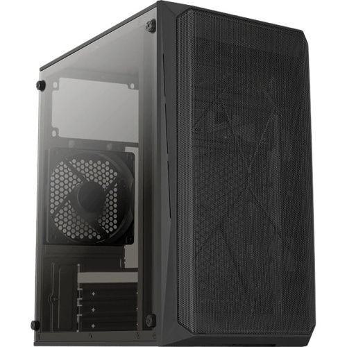 Корпус Formula CS-107, mATX, Mini-Tower, без БП, черный