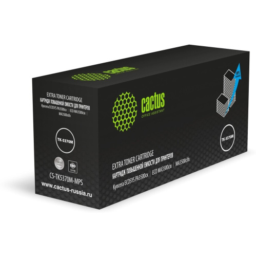 Картридж лазерный Cactus CS-TK5370M-MPS пурпурный 13000стр для Kyocera Ecosys PA3500cx/ECO MA3500cix/MA3500cifx
