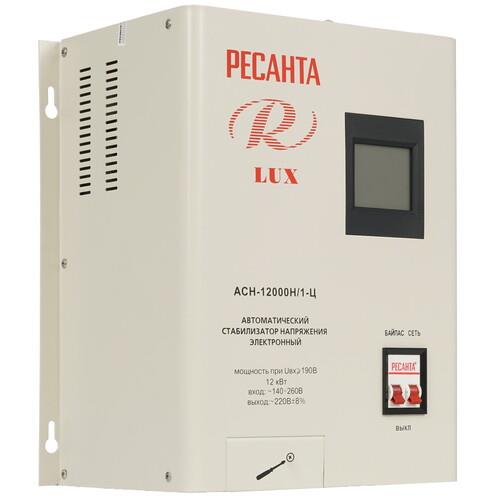 Стабилизатор напряжения Ресанта АСН-12000Н/1-Ц Lux