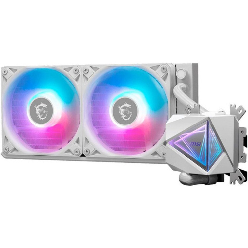 СВО MSI Mag CoreLiquid I240 (306-7ZW7A21-C24) 2x ARGB Gen2 Fan, ARGB Gen2 Block, Color Box