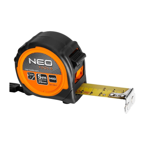 Рулетка NEO TOOLS 67-115-1 5 мх25 мм