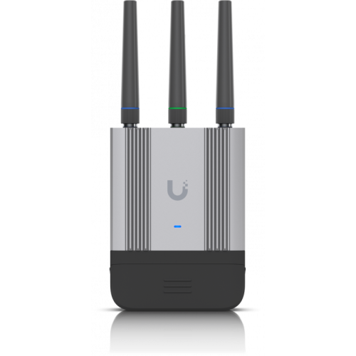 Wi-Fi маршрутизатор Ubiquiti UniFi Mobile Router Industrial UMR-Industrial с LTE-модемом категории 4, 2,4ГГц (b/g/n), MIMO 2x2, 2x1G RJ45, USB Type-C