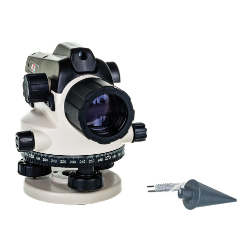 Оптический нивелир ADA Ruber 32 + штатив алюминиевый на винтах Light S + рейка нивелирная Staff 3 А00121-К