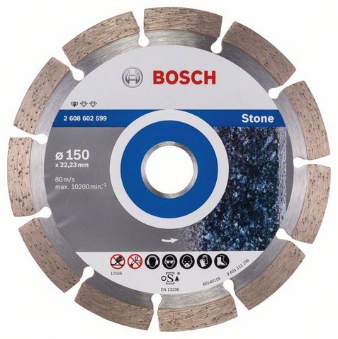 Алмазный диск Bosch (2608602599) Standard for Stone 150х22.2мм