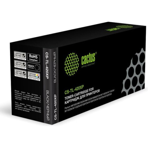 Картридж лазерный Cactus CS-TL-420XP TL-420XP черный (6000стр) для Pantum M6700D/M6700DW/M6703DW