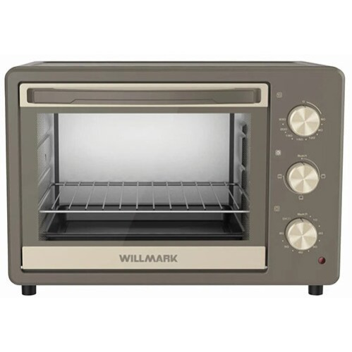 Мини-печь WILLMARK WO-301GB бежевый/серый