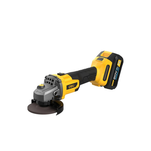Угловая шлифмашина аккумуляторная Deli DC601 с АКБ и ЗУ