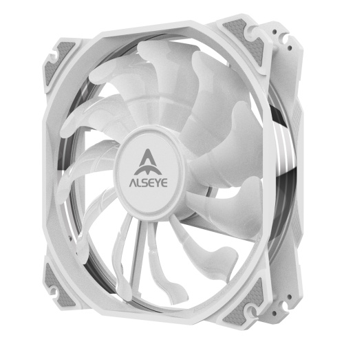 Комплект вентиляторов Alseye M120-P Kit (AS.04.01.0039) 120 мм, 1700rpm, 33 дБ, 4-pin PWM + 3-pin 5V ARGB, 3шт, ARGB