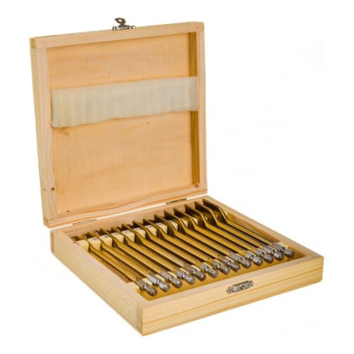 Набор сверл перовых по дереву MATRIX 70442 6-25 мм