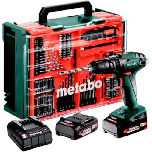 Дрель ударная Metabo SB 18 Set 602245710)
