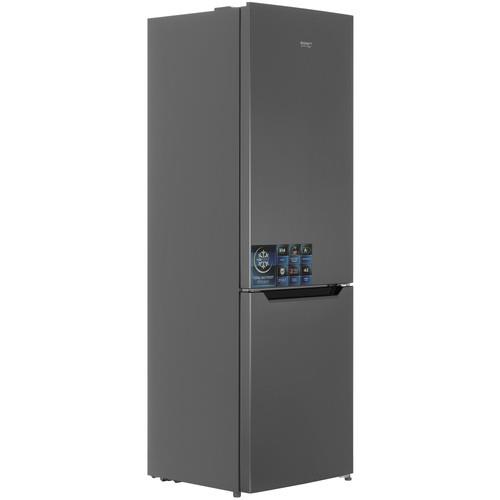 Холодильник с морозильником KRAFT TNC-NF302X серебристый