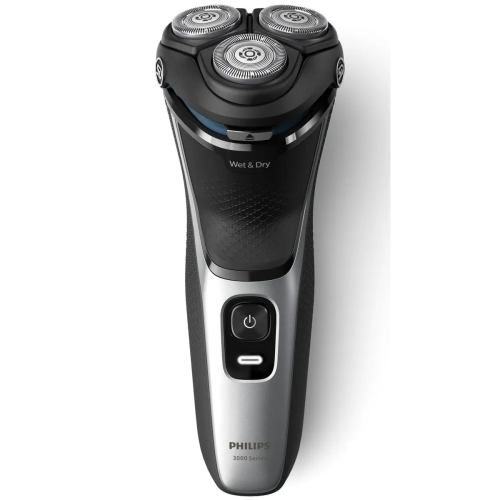 Бритва роторная Philips S3143/00 черный/серебристый